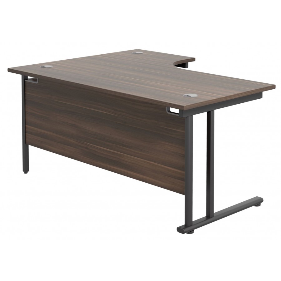 Olton Twin Cantilever Corner Office Desk